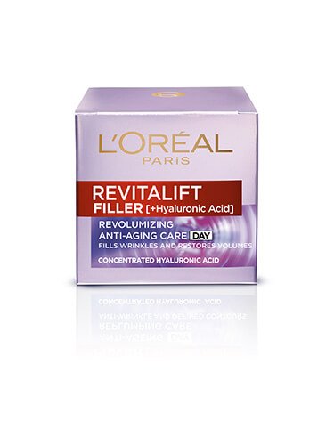 Skincare Revitalift Filler Day Cream Packshot Box Front